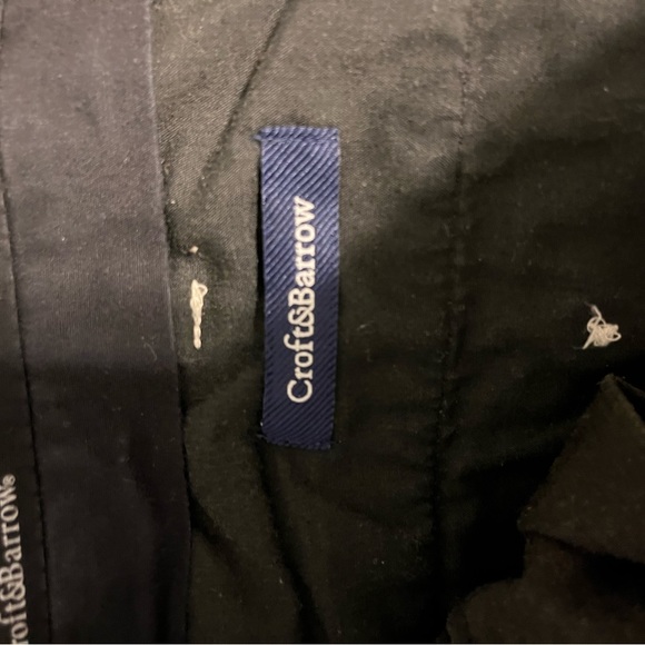 Mens Croft and Barrow Khaki Pants - Picture 3 of 4